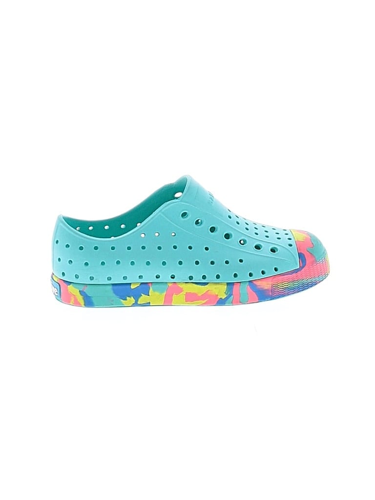 Pre-owned Native Kids' Water Shoes In Teal