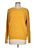 Kim Rogers 100% Cotton Solid Yellow Pullover Sweater Size L - photo 1