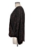Catherine Malandrino 100% Polyester Animal Print Brown Long Sleeve Blouse Size M - photo 5