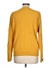 Kim Rogers 100% Cotton Solid Yellow Pullover Sweater Size L - photo 2