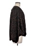 Catherine Malandrino 100% Polyester Animal Print Brown Long Sleeve Blouse Size M - photo 4