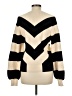 Atelier Chevron-herringbone Black Turtleneck Sweater Size M - photo 2