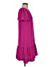 DKNY 100% Polyester Solid Pink Casual Dress Size 6 - photo 4