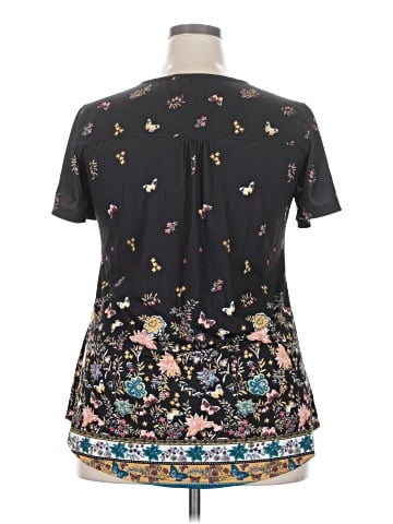 Bebonnie Short Sleeve Blouse (view 2)