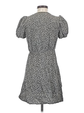 Madewell Challis Wrap Mini Dress in Tudor Floral (view 2)