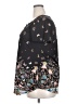 Bebonnie Floral Black Short Sleeve Blouse Size XXL - photo 5