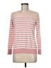 L.L.Bean 100% Cotton Stripes Pink Pullover Sweater Size M - photo 1