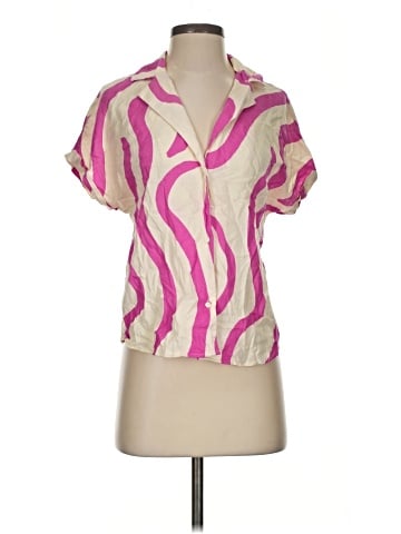 MNG Short Sleeve Blouse (view 1)