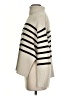 Gap Stripes Ivory Turtleneck Sweater Size XXS - photo 5