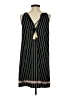 THML 100% Polyester Stripes Black Casual Dress Size S - photo 2