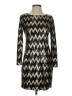 Piperlime 100% Polyester Chevron-herringbone Gold Cocktail Dress Size XS - photo 1