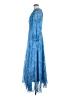 Taylor 100% Polyester Blue Casual Dress Size 6 - photo 5