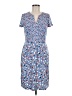 Boden Print Blue Casual Dress Size 8R - photo 1