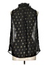 H&M Black 3/4 Sleeve Blouse Size 10 - photo 2