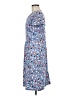 Boden Print Blue Casual Dress Size 8R - photo 5