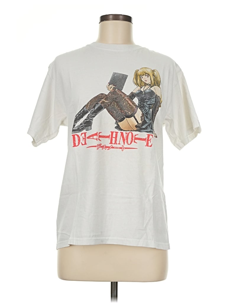 Pre-owned Assorted Brands Short Sleeve T-shirt In Ivory