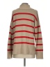 Old Navy 100% Cotton Stripes Tan Turtleneck Sweater Size XS - photo 2