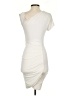 Bebe Solid Ivory Cocktail Dress Size XS - photo 2