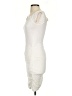 Bebe Solid Ivory Cocktail Dress Size XS - photo 5