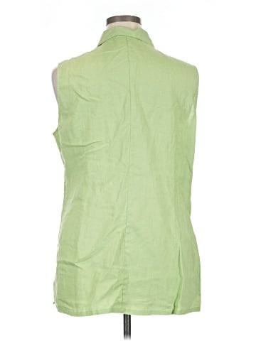 Soft Surroundings Sleeveless Button-Down Shirt (view 2)