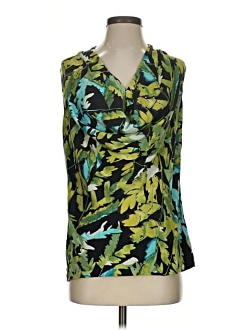 Classiques Entier Sleeveless Silk Top (view 1)
