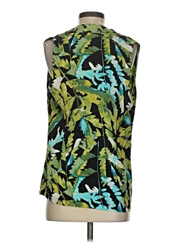 Classiques Entier Sleeveless Silk Top (view 2)