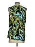 Classiques Entier Green Sleeveless Silk Top Size S - photo 2