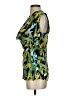 Classiques Entier Green Sleeveless Silk Top Size S - photo 5