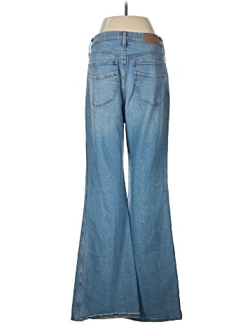 Madewell High-Rise Flare Jeans in Caine Wash (view 2)
