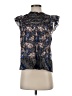 Ulla Johnson Blue Short Sleeve Blouse Size 4 - photo 1