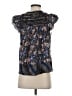 Ulla Johnson Blue Short Sleeve Blouse Size 4 - photo 2