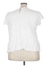 Caslon White Short Sleeve Top Size 3X - photo 2