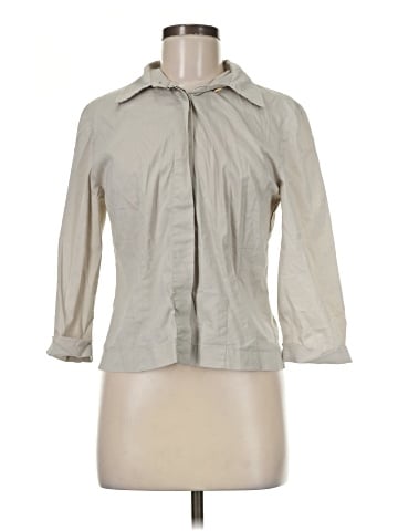 Ann Taylor 3/4 Sleeve Button-Down Shirt (view 1)