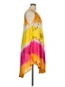 Assorted Brands 100% Rayon Tie-dye Yellow Casual Dress Size XL (estimated) - photo 4
