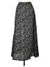 ModCloth 100% Polyester Animal Print Silver Formal Skirt Size L - photo 2