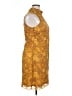 Neiman Marcus 100% Polyester Yellow Cocktail Dress Size 16 - photo 4