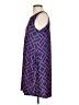 Top It Off Argyle Blue Casual Dress Size S - photo 5