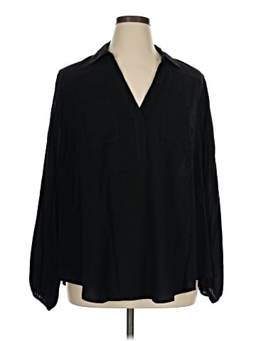 Torrid 3/4 Sleeve Blouse (view 1)