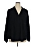 Torrid Black 3/4 Sleeve Blouse Size 1X Plus (1) - photo 1
