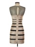 BCBGMAXAZRIA 100% Polyester Graphic Tan Cocktail Dress Size 2 - photo 2
