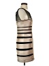 BCBGMAXAZRIA 100% Polyester Graphic Tan Cocktail Dress Size 2 - photo 4