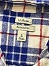 L.L.Bean 100% Cotton Plaid Blue Long Sleeve Button-Down Shirt Size XL - photo 4