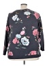 Old Navy Floral Gray Pullover Sweater Size 3X - photo 2