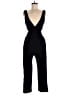 Velvet Torch Solid Black Jumpsuit Size M - photo 1