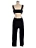 Velvet Torch Solid Black Jumpsuit Size M - photo 2