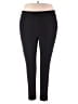 Terra & Sky Solid Black Active Pants Size 2X - photo 1