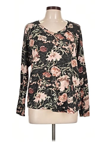 Well Worn Long Sleeve Blouse (view 1)