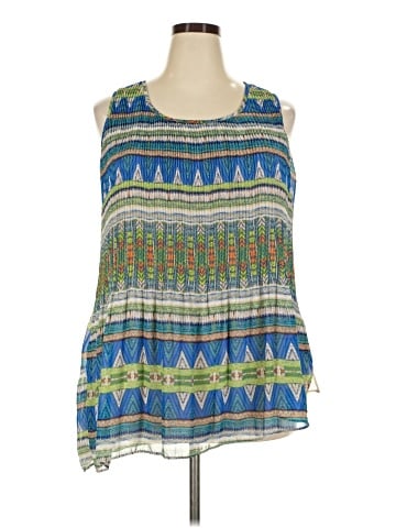 One World Sleeveless Blouse (view 1)