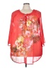 Maggie Barnes for Catherines 100% Polyester Orange 3/4 Sleeve Blouse Size 3X - photo 1