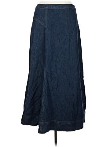 Madewell Denim Midi Circle Skirt in Avonmore Wash: Airy Denim Edition (view 1)